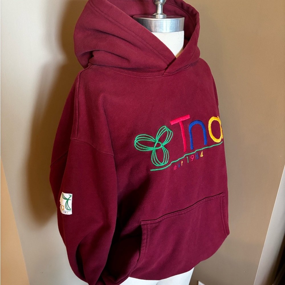TNA 90s Burgundy Hoodie